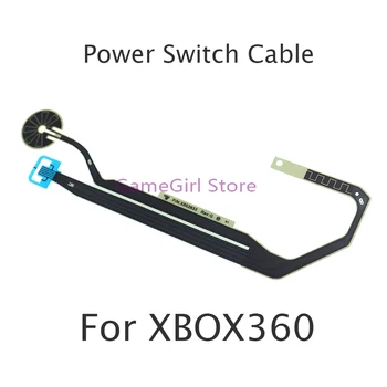 1 adet Xbox 360 Oyun Konsolu İçin Yedek Çıkar Düğmesi Güç Anahtarı şerit kablo Kablosu