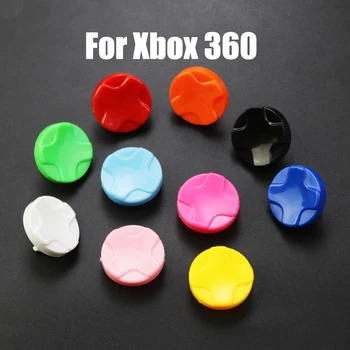 1 adet Çok Renkli Plastik Thumbstick Çubukları Analog Çapraz Düğme Dpad D-pad Xbox 360 Kablolu Kablosuz Denetleyici joystick