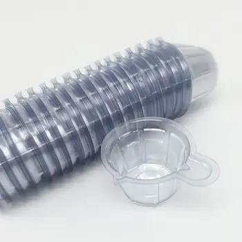 10 Adet 40ml Tek Kullanımlık Plastik Şeffaf Dipstick Gebelik Testi idrar kabı Konteyner YENİ