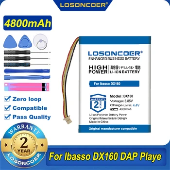 100 % Orijinal LOSONCOER DX160 4800mAh Pil Ibasso DX160 DAP Oynatıcı