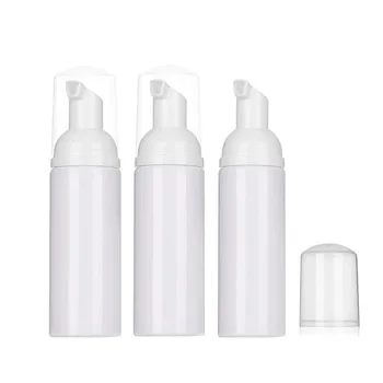 3 adet Plastik Köpük pompa şişeleri 60ml Sabunluk Seyahat Boyutu Temizleme Şişesi Dağıtıcı