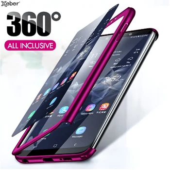 360 Tam Vücut Koruma telefon kılıfı + Cam Xiaomi Redmi İçin Not 10 Pro Max 9 9S 8 8T 7 6 5 Artı 5A 9A 9C 8A 7A 6A Sert PC Kapak