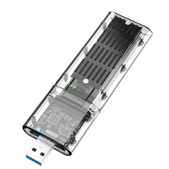 5Gbps Yüksek Hızlı M2 SSD DURUMDA SATA Şasi M. 2 USB 3.0 SSD Adaptörü İçin SATA M / B Anahtar SSD Disk Kutusu İçin 2230/2242/2260/2280MM
