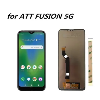 6.82 inç ATT FUSİON 5G İçin lcd ekran + dokunmatik ekran paneli Değiştirme AT & T Fusion 5G cep telefonu