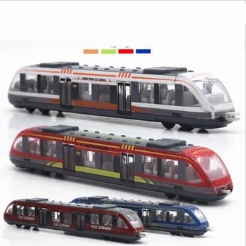 Alaşım Metal Yüksek Hızlı Demiryolu Diecast Tren Oyuncak Modeli Eğitici Oyuncaklar Erkek Çocuk Tren Alaşım Model Oyuncaklar Hediye