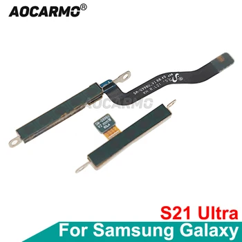 Aocarmo Samsung Galaxy S21 Ultra SM-G998U S21U 5G Milimetre Dalga Sinyal Anten Flex Kablo Yedek parça