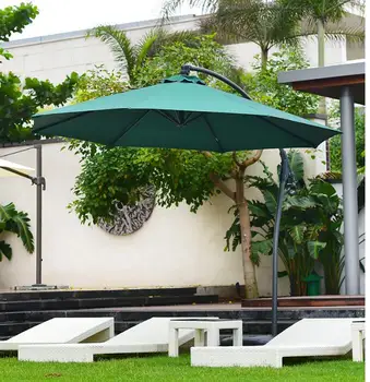 Açık güneş şemsiyesi Güneş şemsiyesi balkon şemsiyesi Bahçe avlu plaj şemsiyeli masa ve sandalye