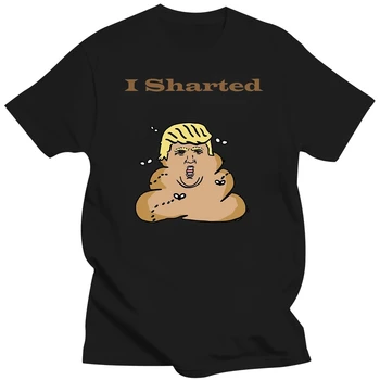 Ben Sharted Başkanı T Poop Gömlek baskılı tişört ekip boyun kısa kollu günlük t-shirt