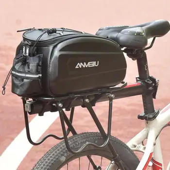 Bisiklet Arka koltuk Çantası 6L Su Geçirmez Bisiklet Bisiklet Arka koltuk çantası Bagaj Çantaları Büyük Kapasiteli Taşıma Çantası Taşınabilir Toz Geçirmez Bisiklet Çantası