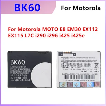 BK60 Orijinal motorola pili MOTO E8 EM30 EX112 EX115 L7C ı290 ı296 ı425 ı425e Yedek Telefon Pil