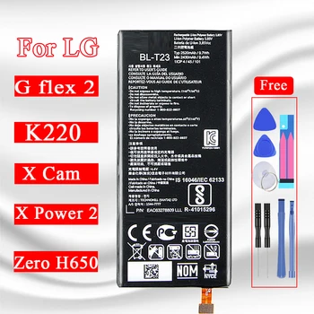 BL-T23 BL-T22 BL-T30 BL - 24 BL-T16 Pil için LG X Kamera K580 K580Y F690 X Güç 2 / K10 Güç L64VL Sıfır Sınıf H650 K220 G Flex 2