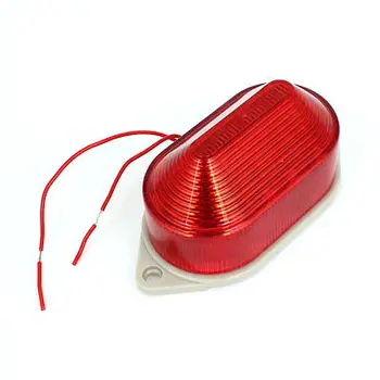 DC 24V Acil Güvenlik Kırmızı LED Minyatür Endüstriyel Uyarı ışığı
