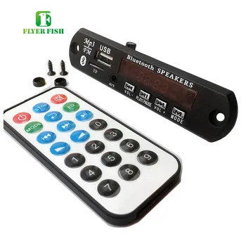 DIY Bluetooth MP3 Çözme devre kartı modülü Kablosuz Araç USB MP3 Çalar Mikro SD Kart Yuvası / USB / FM / Uzaktan Çözme devre kartı modülü