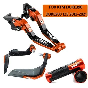 Duke 390 Motosiklet CNC Ayarlanabilir Katlanır Uzatılabilir fren debriyaj Kolları Kombinasyonu DUKE390 DUKE 125 200 390 2012-2022