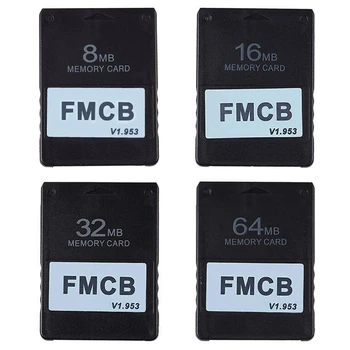 FMCB V1. 953 Kartı Hafıza Kartı PS2 Playstation 2 Ücretsiz McBoot Kartı 8MB 16MB 32MB 64MB OPL MC Önyükleme program kartı Oyun Dişli