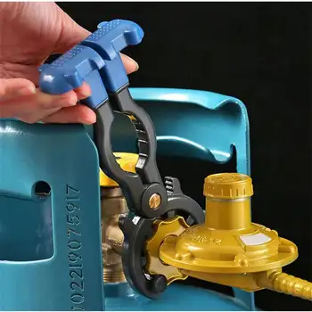 Gaz Tankı Basınç Düşürücü Vana Anahtarı gaz vanası Anahtarı Sıvılaştırılmış Gaz İçin Özel Yıkım Gaz Şişesi Kafa Aracı