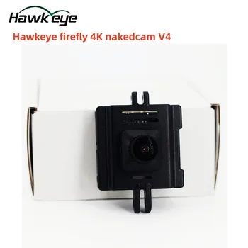 Hawkeye Firefly NakedCam V4 4 K WDR 3D Anti-Shake FPV Eylem Kamera 170 Derece Gyroflow V4 FPV RC Racer Drone