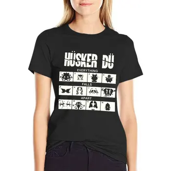 HuskerDu T-Shirt Anime t-shirt grafik t shirt tees düz t shirt Kadınlar için