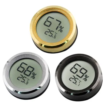 Kullanışlı Mini lcd ekran Dijital Sıcaklık Sensörü Nem Ölçer Termometre Puro Higrometre Ölçer