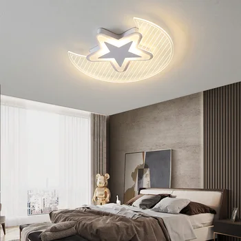 LED tavan yatak odası lambaları çocuk odası çalışma yaratıcı ay tavan asılı lamba mutfak iç mekan aydınlatması armatür