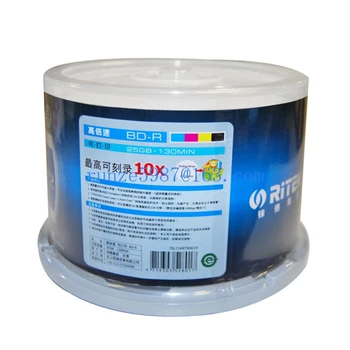 Orijinal Blu-ray Yazma Diskleri Tayvan için Boş Blu-ray Diskleri Yüksek Hızlı BD-R25G/50G Yazdırabilir