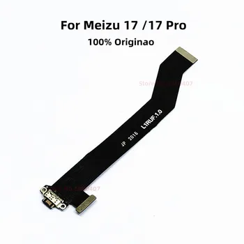 Orijinal USB şarj istasyonu Flex Kablo Meizu 17 17pro Şarj fiş konnektörü İle Anakart Kablo Yedek parçaları