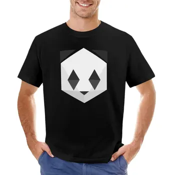 Panda petek T-Shirt kısa tişört erkek beyaz t shirt erkek t shirt