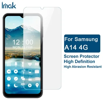 Samsung A14 4G İmak Şeffaf KOL Yumuşak patlamaya dayanıklı Yüzey Aşınmaya Dayanıklı Koruma Filmi Samsung A14 4G