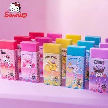 Sanrio Hello Kitty Benim Melody Cinnamoroll Kuromi Silgi İlköğretim Okulu Öğrencileri Karikatür Silgi Çocuk Silgi
