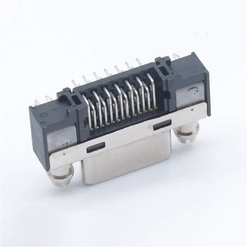 SDR26 Pin Lehimleme Kurulu Dişi Koltuk, 26-Pin Konnektör 12226-5150-00FR SDR26PİN Endüstriyel Fazlı Dişi Soket Adaptörü