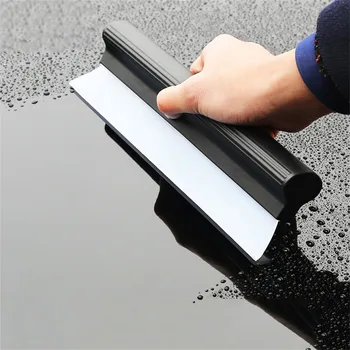Silecek Araba Pencere Temizleme Cam Kazıyıcı Çizilmez Esnek Yumuşak Silikon Kullanışlı Silecek Araba Su Silecek Temiz Kazıyıcı