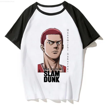 Slam Dunk tshirt kadın yaz manga Japon tshirt kadın Japon grafik anime giyim