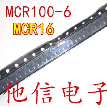Stokta 100 % Yeni ve orijinal 5 adet / grup MCR100-6 SOT-23 MCR16 100-6 1A / 400