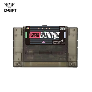 Süper DSP1/2/3/4 Sürüm Artı 3000 in 1 REV 3.0 video oyunu Kartı SNES ABD NTSC Sürüm 16 Bit Oyun Konsolu Kartuşu