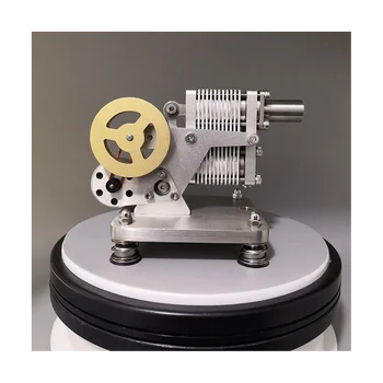 Tam Metal Stirling Motor Modeli Mini Jeneratör Modeli Fizik Buhar Bilim Eğitim Motor model seti Oyuncaklar