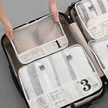 Taşınabilir Seyahat Bagaj Organizatör Çantası Bavul saklama çantası İç Çamaşırı Sutyen T-Shirt Ayakkabı Organizatör Katlanabilir kıyafet saklama çantası s
