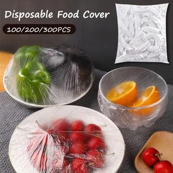 Tek kullanımlık yemek örtüsü Gıda Sınıfı Meyve Sebze saklama çantası Saran Wrap Plastik Torba Elastik Plastik torba Mutfak Taze Tutmak
