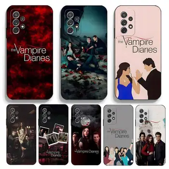 Vampir Günlükleri telefon kılıfı için Samsung S23 S22 S20 Fe Lite S30 S21 Ultra Fe S10 E Artı Macia Yumuşak Silikon Kapak