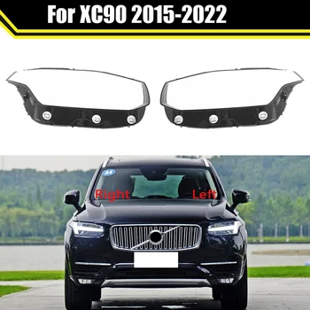 - Volvo XC90 2015-2022 Araba Şeffaf Abajur Far Kapağı Gözlük Lamba Gölge Far Kabuk Kapak Lens, Sağ