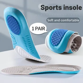 Yeni Spor ayakkabı tabanlığı Taban Teknolojisi Şok Emme Nefes Koşu Tabanlık Ayak Ortopedik Bakım Tabanlık