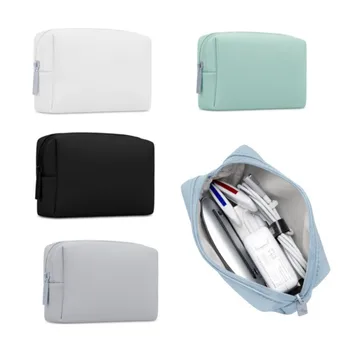 Çok Amaçlı Güç Bankası U Disk Kulaklık Kozmetik Tıp Ruj Parfüm saklama çantası Taşınabilir seyahat el çantası Yıkama Kutusu